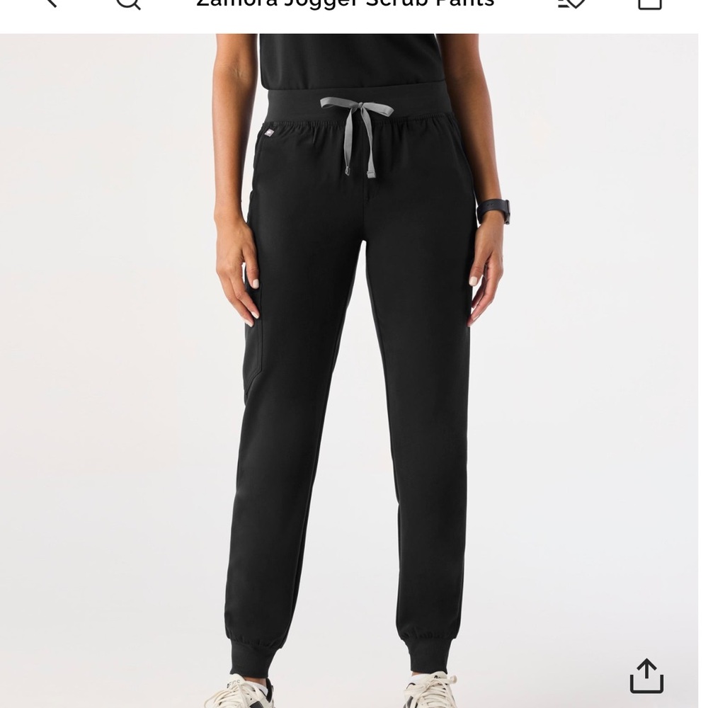 Zamora Jogger Scrub Pants - Black